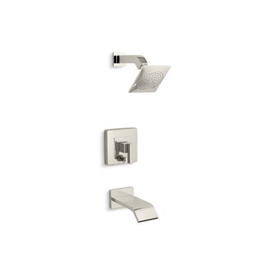 Kohler Loure Rite-temp Bath and Shower Trim Kit with Push-button Diverter, 2.5 Gpm - Vibrant...