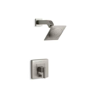 Kohler Loure Rite-temp Shower Trim Kit with Push-button Diverter, 2.5 Gpm - Vibrant Brushed Nickel