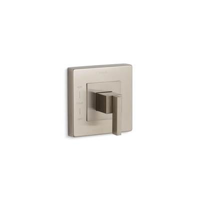 Kohler Loure Rite-temp Valve Trim - Vibrant Brushed Nickel