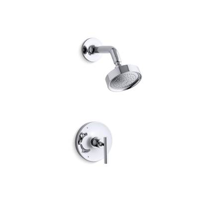 Kohler Purist Rite-temp Shower Trim Kit with Lever Handle, 2.5 Gpm - Polished Chrome
