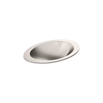 Kohler Rhythm 23-1/4'' oval drop-in bathroom sink, no overflow - Not Applicable