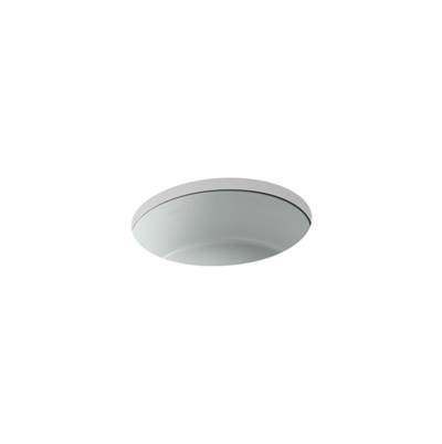 Kohler Verticyl 15-3/4'' round undermount bathroom sink - Ice Grey