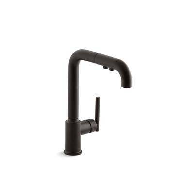 Kohler | Purist | Single Hole Kitchen Faucet - Matte Black