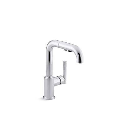 Kohler | Purist | Single Hole Kitchen Faucet - Polished Chrome