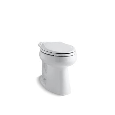 Highline Elongated toilet bowl - White