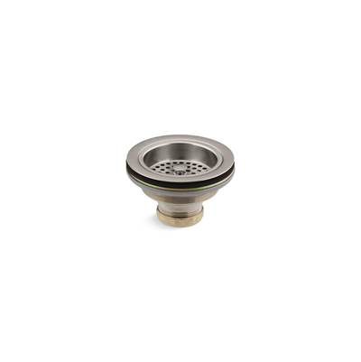 Duostrainer Sink drain and strainer basket, less tailpiece - Vibrant Brushed Nickel