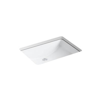 Kohler Ladena 23-1/4'' Rectangular Undermount Bathroom Sink - White
