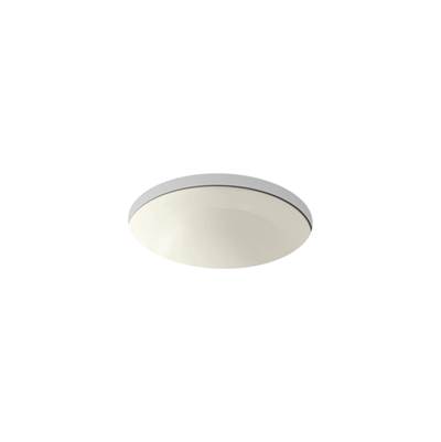 Caxton 16-1/8'' round undermount bathroom sink, no overflow