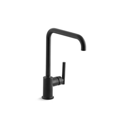 Kohler | Purist | Single Hole Kitchen Faucet - Matte Black