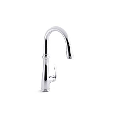 Bellera Pull-down kitchen sink faucet with three-function sprayhead
