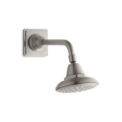 Kohler Pinstripe Single-function Showerhead, 1.75 Gpm - Vibrant Brushed Nickel