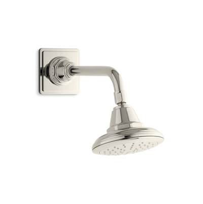 Kohler Pinstripe Single-function Showerhead, 1.75 Gpm - Vibrant Polished Nickel