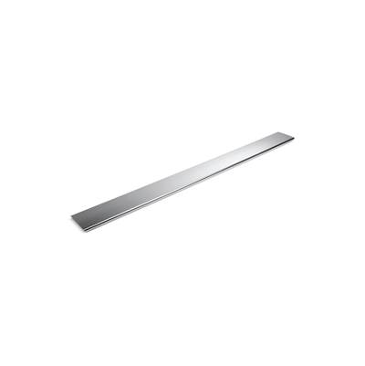 Groove Aluminum cover, 60'' - Bright Silver