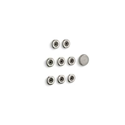 Flexjet Whirlpool trim kit with eight jets - Vibrant Brushed Nickel
