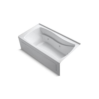Kohler Mariposa 66'' X 36'' Alcove Heated Whirlpool, Right Drain - White