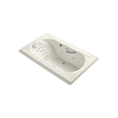 Kohler Memoirs 72'' X 42'' Drop-in Heated Whirlpool Bath - Biscuit