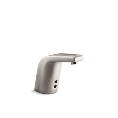 Kohler Sculpted Touchless AC-powered Deck-mount Faucet - Vibrant Stainless