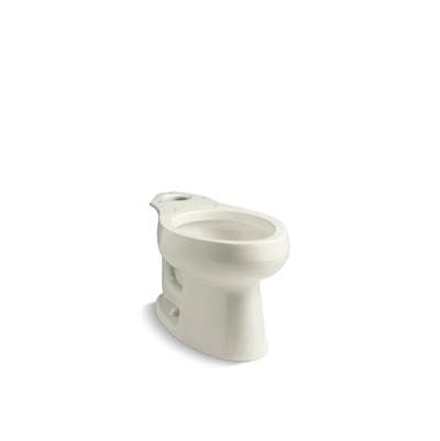 Kohler Wellworth Elongated toilet bowl - Biscuit