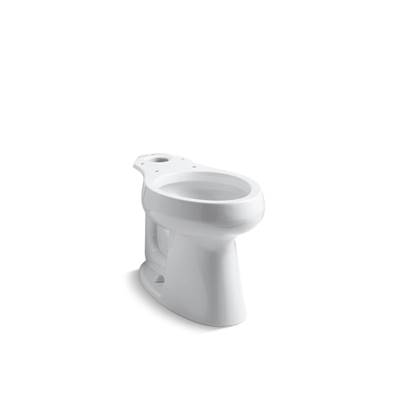 Highline Elongated toilet bowl - White