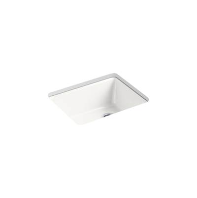 Kohler Riverby 25'' undermount single-bowl kitchen sink - Sea Salt