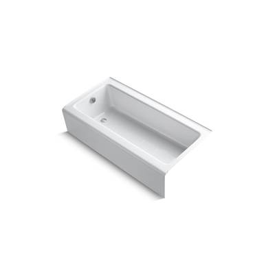 Bellwether 60'' x 30-1/4'' alcove bath, left drain