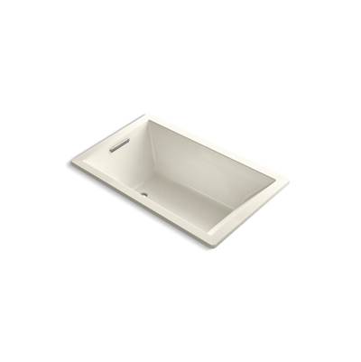 Kohler Underscore 60'' x 36'' drop-in bath - Biscuit