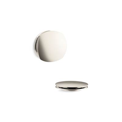 Kohler Purefloe Rotary-turn Bath Drain Trim - Vibrant Polished Nickel