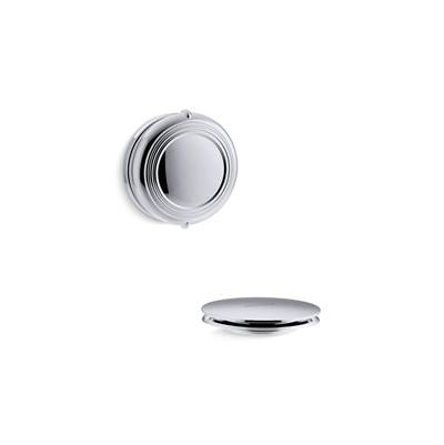 Kohler Purefloe Traditional Rotary-turn Bath Drain Trim - Polished Chrome