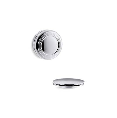 Kohler Purefloe Traditional Push-button Bath Drain Trim - Polished Chrome