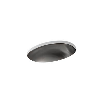 Bolero 16-3/4'' oval drop-in/undermount bathroom sink, no overflow