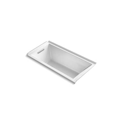 Kohler Underscore 60'' x 30'' alcove bath, left drain - White