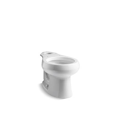 Kohler Wellworth Round-front toilet bowl - White