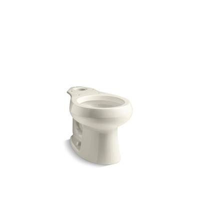 Kohler Wellworth Round-front toilet bowl - Biscuit