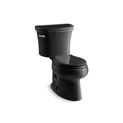 Kohler | Wellworth | Floor Mount Two Piece Toilet - Black