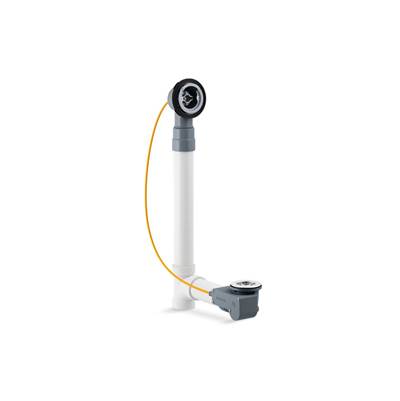 PureFloE Rough-in cable bath drain, PVC, 30'' cable with tubing