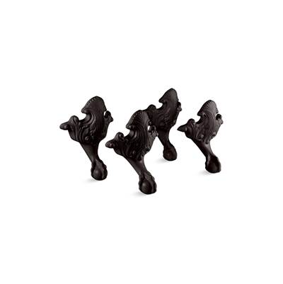 Kohler Iron Works Historice Ball-and-claw Feet - Iron Black