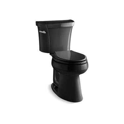 Highline Two-piece elongated toilet, 1.28 gpf - Black