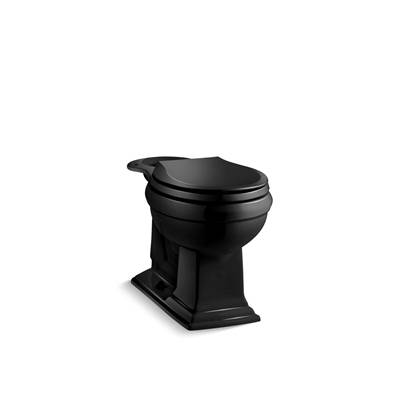 Kohler | Memoirs | Floor Mount Toilet Bowl - Black