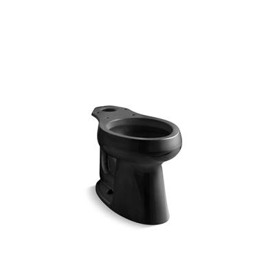 Highline Elongated toilet bowl - Black