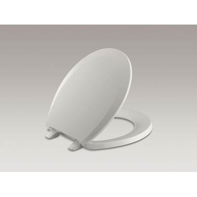 Kohler Lustrae Quick-releasee Round-front Toilet Seat - Tender Grey