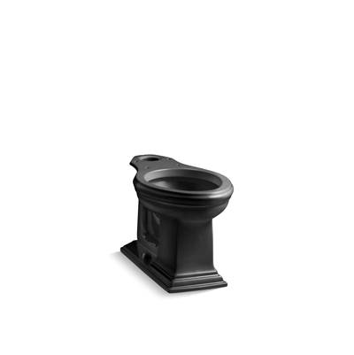 Kohler | Memoirs | Floor Mount Toilet Bowl - Black