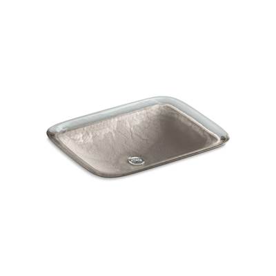 Kohler Inia 20-3/4'' rectangular drop-in bathroom sink, no overflow - Opaque Doe