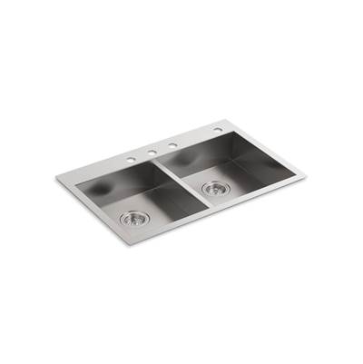 Kohler | Vault | Drop In Kitchen Sink - Stainless Steel