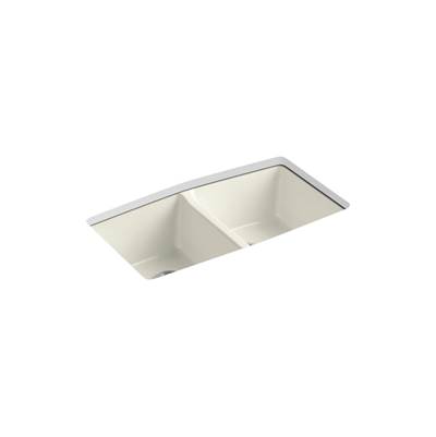 BrookfieldE 33'' undermount double-bowl kitchen sink