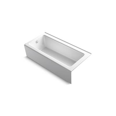 Bellwether 66'' x 32'' alcove bath, left drain