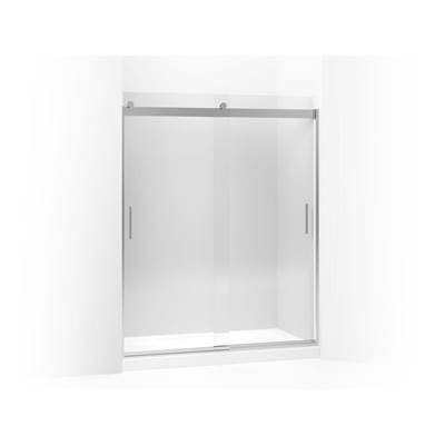 Kohler Levity Sliding Shower Door, 74'' H X 56-5/8 - 59-5/8'' W, with 1/4'' Thick Crystal Clear...