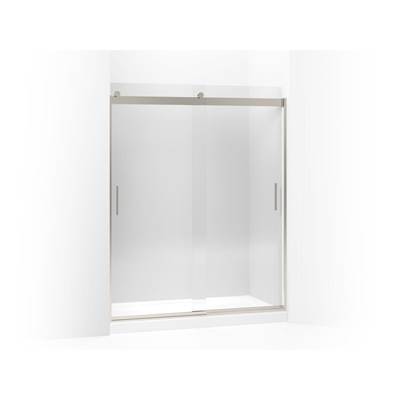 Kohler Levity Sliding Shower Door, 74'' H X 56-5/8 - 59-5/8'' W, with 1/4'' Thick Crystal Clear...