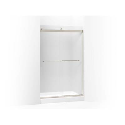 Kohler Levity Sliding Shower Door, 74'' H X 44-5/8 - 47-5/8'' W, with 1/4'' Thick Frosted Glass -...