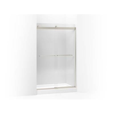 Kohler Levity Sliding Shower Door, 74'' H X 44-5/8 - 47-5/8'' W, with 1/4'' Thick Crystal Clear...