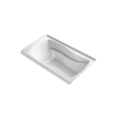 Kohler Mariposa 66'' X 36'' Alcove Heated Bubblemassagee Air Bath with Bask Heated Surface and...